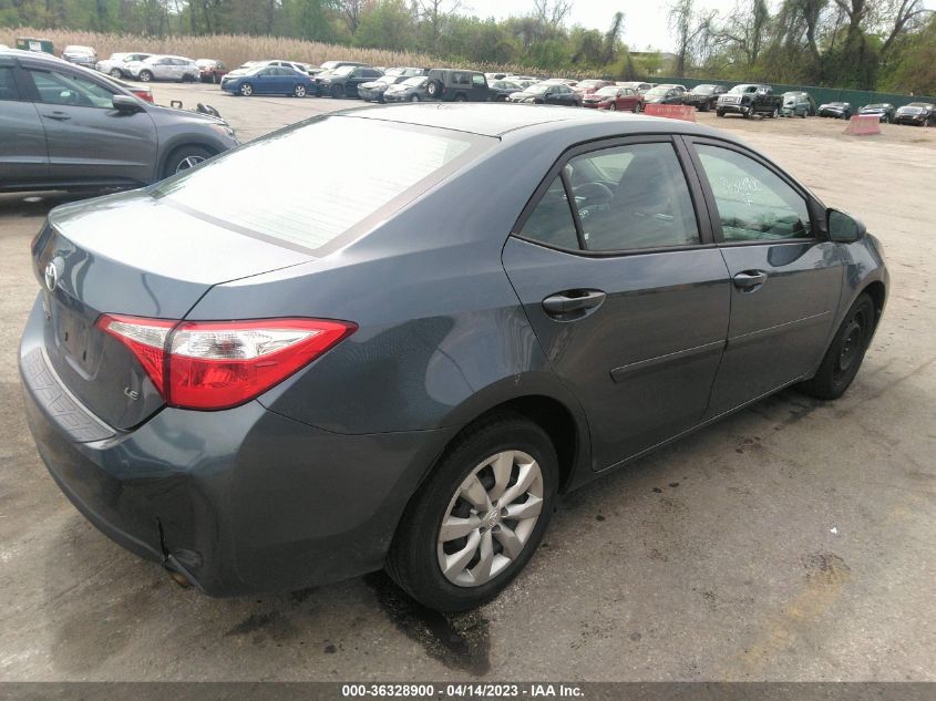 2014 TOYOTA COROLLA L/LE/S/S PLUS/LE PLUS - 2T1BURHE6EC226204