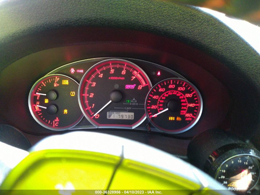 2014 SUBARU IMPREZA SEDAN WRX WRX STI JF1GV8J64EL002573