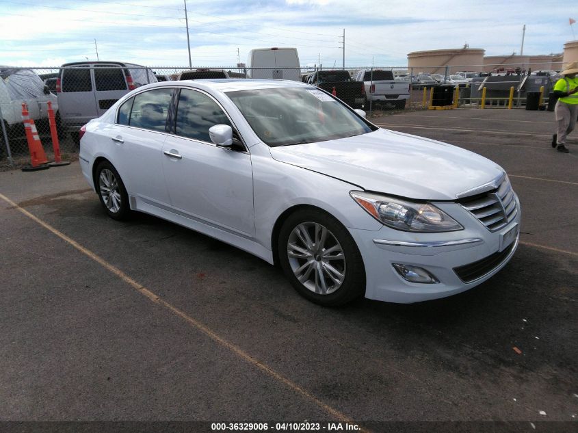 2013 HYUNDAI GENESIS 3.8L - KMHGC4DDXDU258451