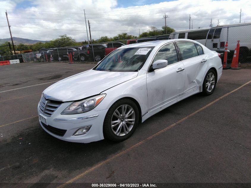 2013 HYUNDAI GENESIS 3.8L - KMHGC4DDXDU258451