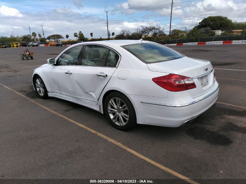 2013 HYUNDAI GENESIS 3.8L - KMHGC4DDXDU258451