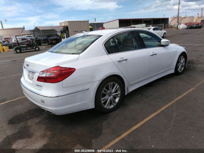 2013 HYUNDAI GENESIS 3.8L - KMHGC4DDXDU258451