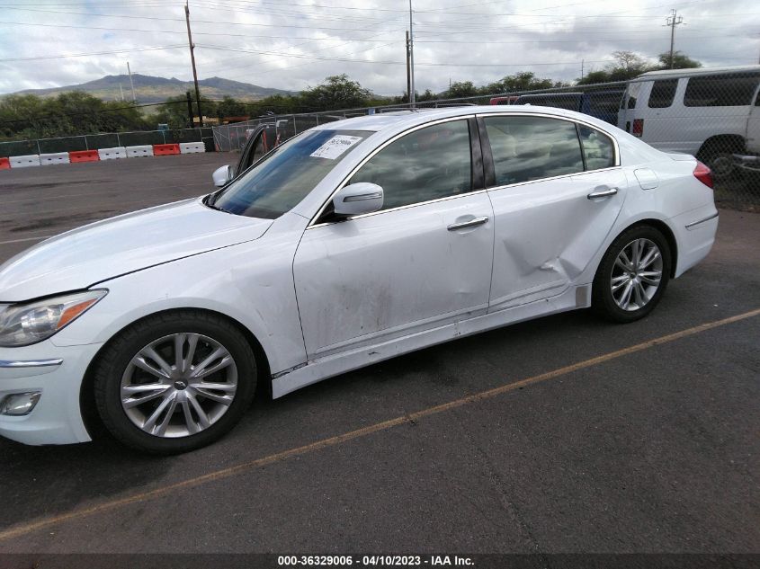 2013 HYUNDAI GENESIS 3.8L - KMHGC4DDXDU258451