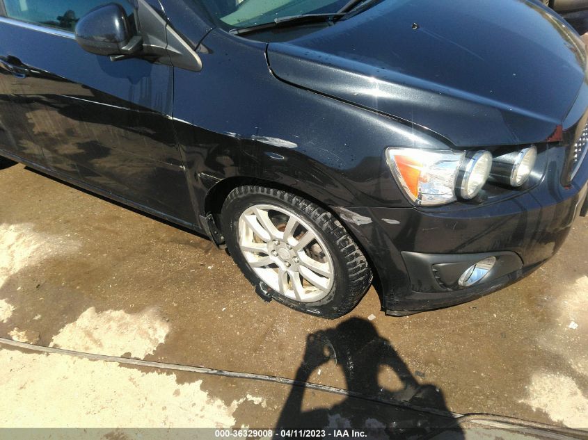 2014 CHEVROLET SONIC LT - 1G1JC5SH8E4144853