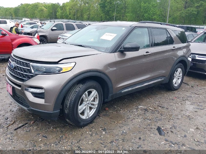 2021 FORD EXPLORER XLT - 1FMSK7DH6MGC16763