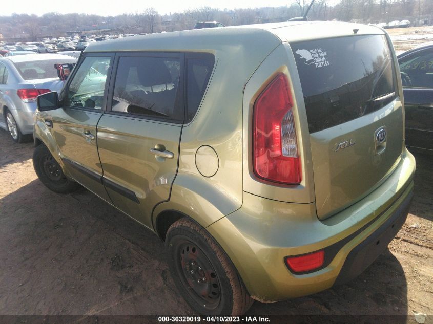 2013 KIA SOUL BASE - KNDJT2A5XD7581781