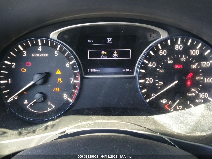 2017 NISSAN ALTIMA 2.5 SR - 1N4AL3AP3HC225022
