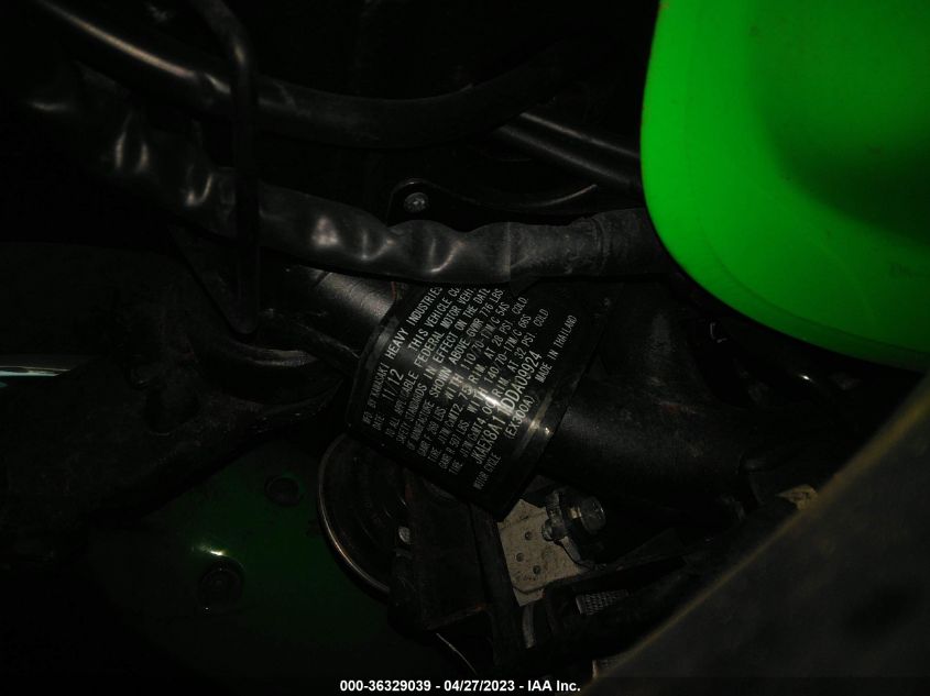 2013 KAWASAKI EX300 A JKAEX8A11DDA09924