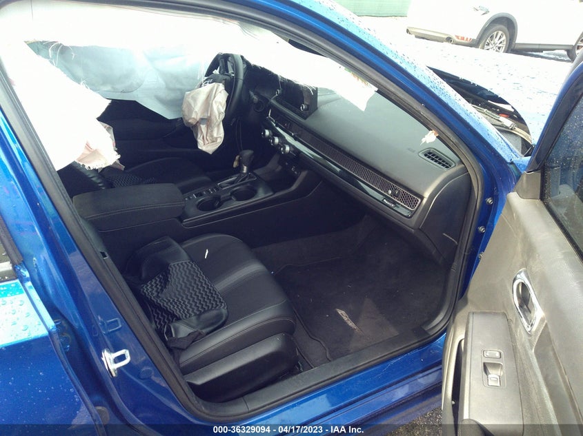 VIN 2HGFE2F54NH504016 2022 HONDA CIVIC SEDAN SPORT
