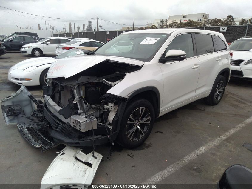 2018 TOYOTA HIGHLANDER LE - 5TDZZRFH3JS249681