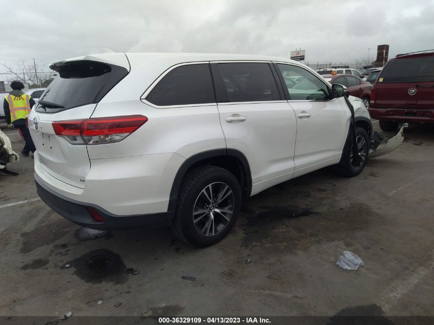 2018 TOYOTA HIGHLANDER LE - 5TDZZRFH3JS249681