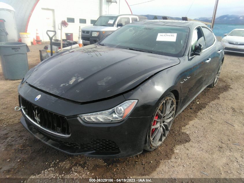 2014 MASERATI GHIBLI S Q4 ZAM57RTA5E1110436