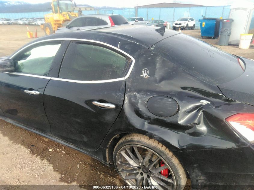 2014 MASERATI GHIBLI S Q4 ZAM57RTA5E1110436