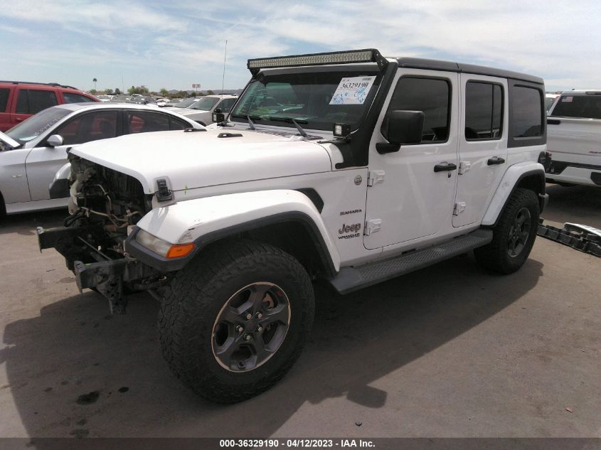 2019 JEEP WRANGLER UNLIMITED SAHARA - 1C4HJXEN6KW688339