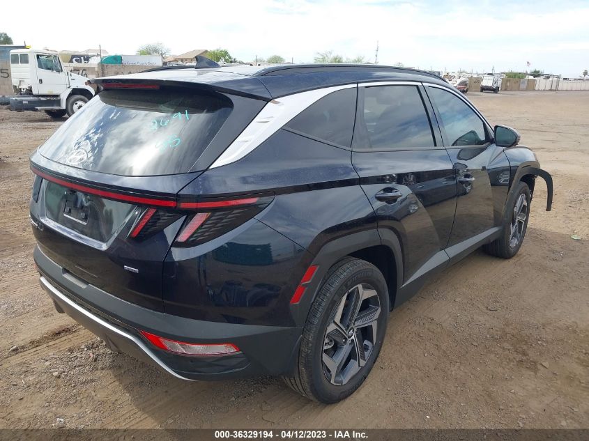 2022 HYUNDAI TUCSON HYBRID LIMITED - KM8JECA10NU058149