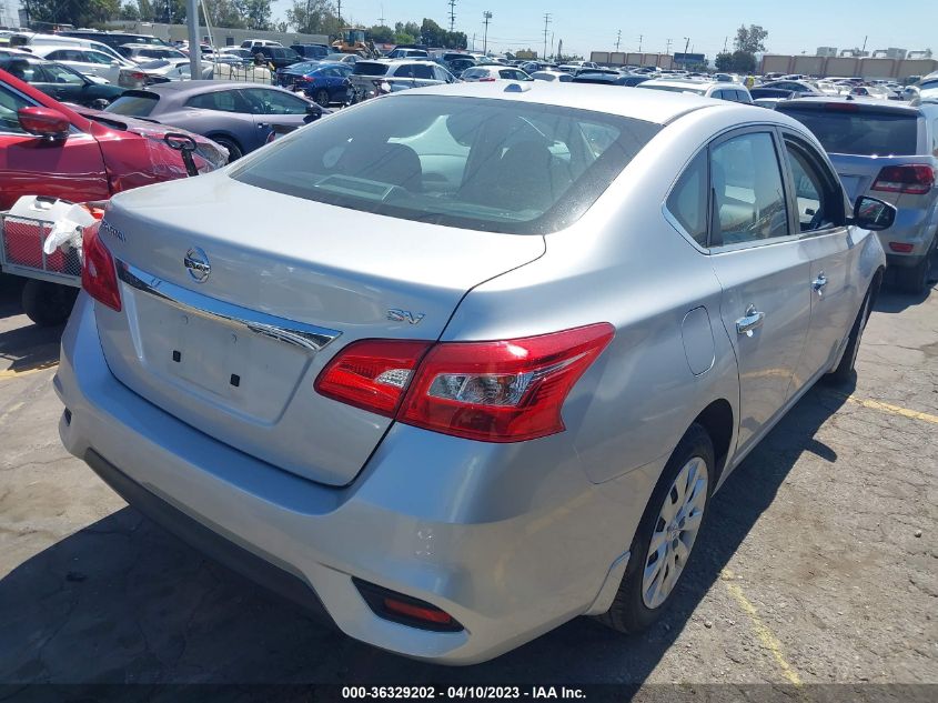 2016 NISSAN SENTRA SV - 3N1AB7AP4GY320864