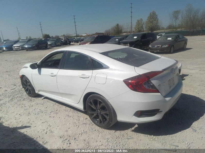 2019 HONDA CIVIC SEDAN SPORT - 2HGFC2F82KH576179