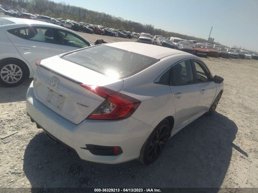 2019 HONDA CIVIC SEDAN SPORT - 2HGFC2F82KH576179