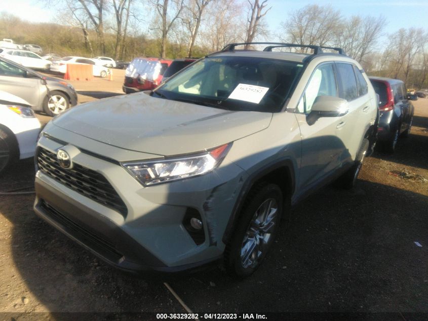 2020 TOYOTA RAV4 XLE PREMIUM - 2T3A1RFV3LW113448