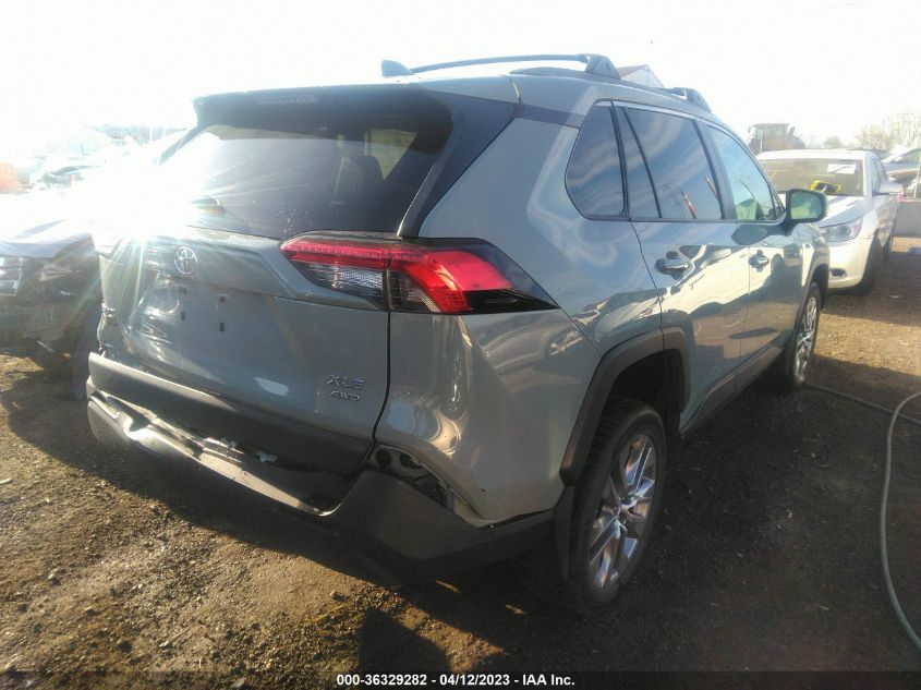 2020 TOYOTA RAV4 XLE PREMIUM - 2T3A1RFV3LW113448