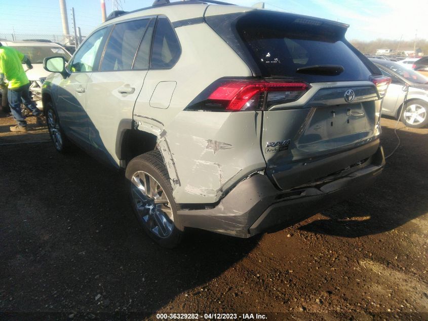 2020 TOYOTA RAV4 XLE PREMIUM - 2T3A1RFV3LW113448