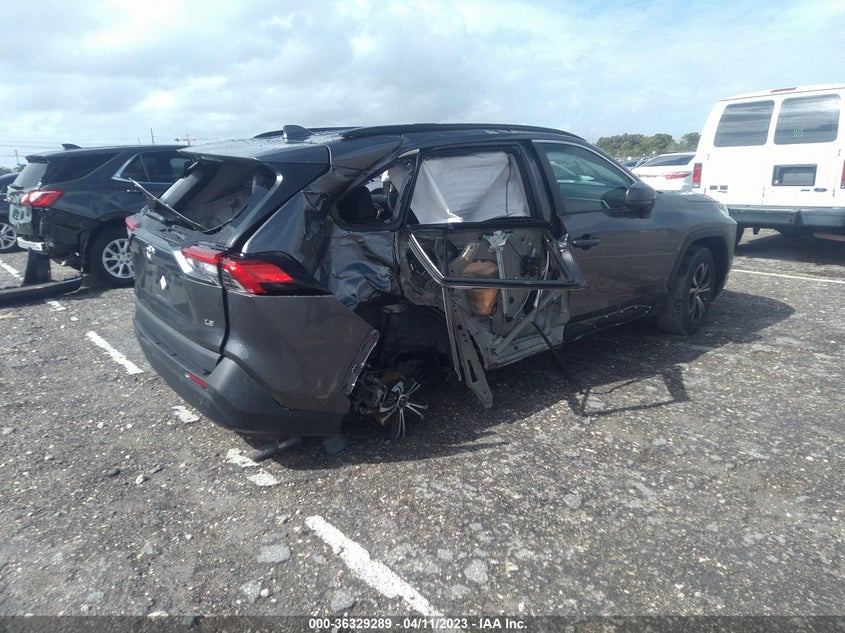 VIN 2T3H1RFV7MC150391 2021 TOYOTA RAV4 LE