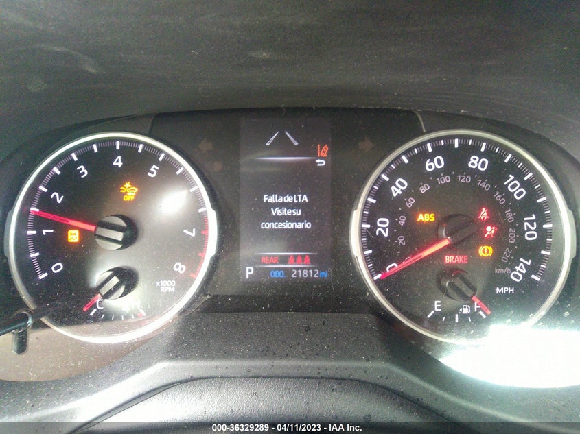 VIN 2T3H1RFV7MC150391 2021 TOYOTA RAV4 LE