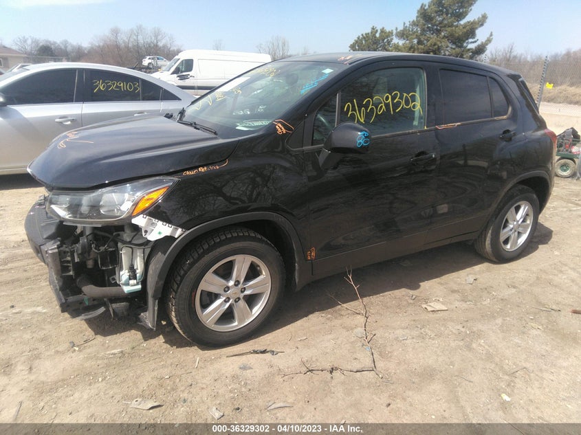 VIN KL7CJKSB9LB021018 2020 CHEVROLET TRAX LS