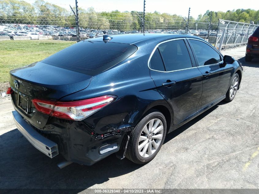 2020 TOYOTA CAMRY LE - 4T1C11AK2LU947274