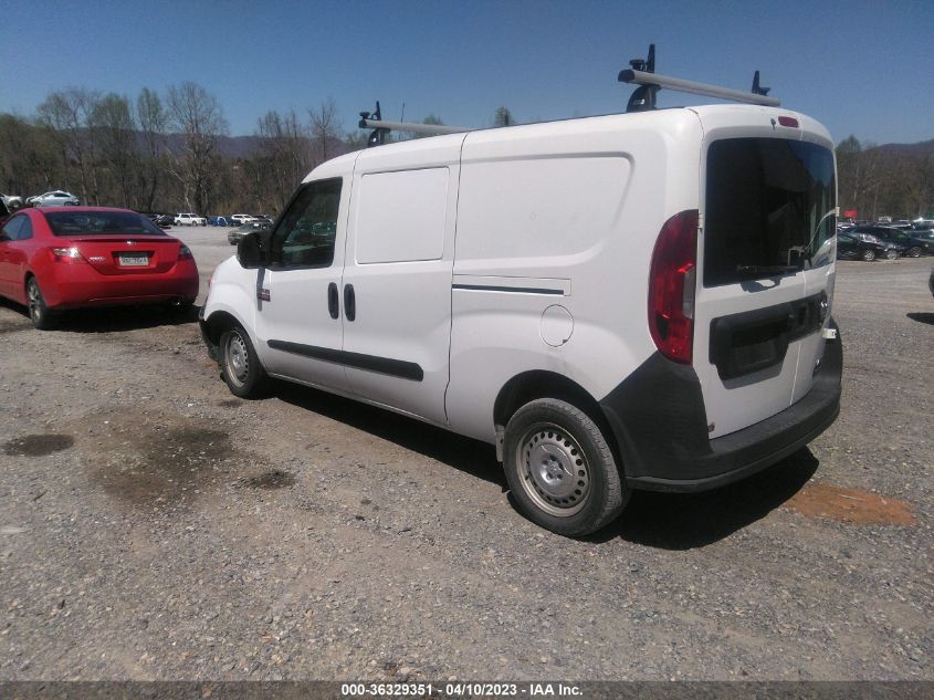 2016 RAM PROMASTER CITY CARGO VAN TRADESMAN - ZFBERFAT3G6B62273