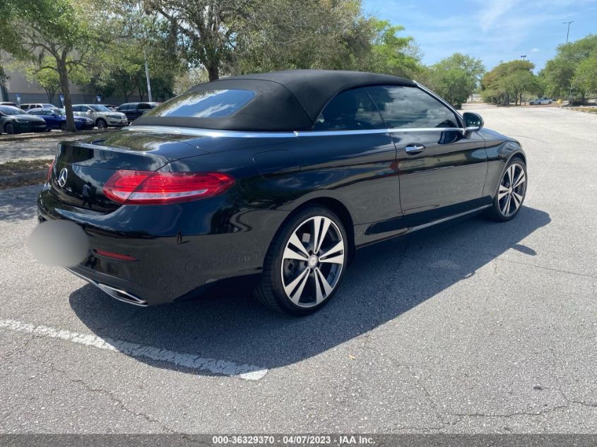 2017 MERCEDES-BENZ C WDDWK4JB0HF471981