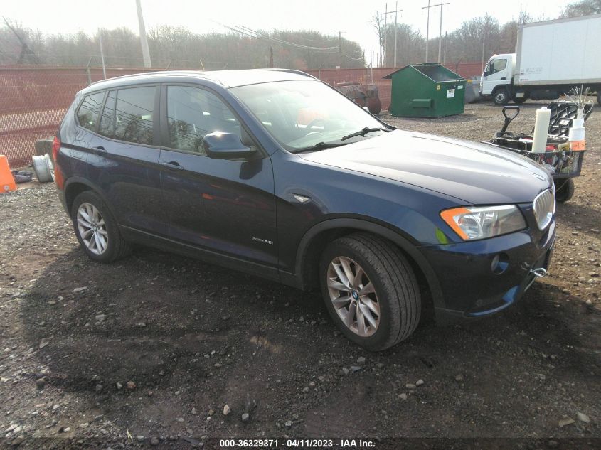 2013 BMW X3 XDRIVE28I - 5UXWX9C56D0A24991