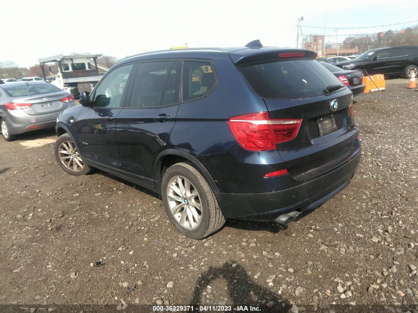 2013 BMW X3 XDRIVE28I - 5UXWX9C56D0A24991