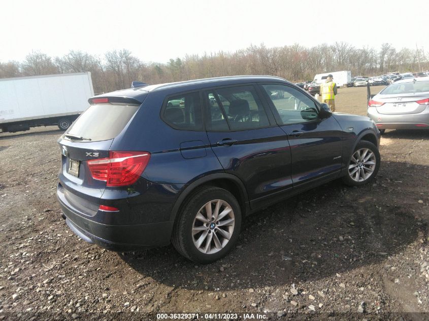 2013 BMW X3 XDRIVE28I - 5UXWX9C56D0A24991