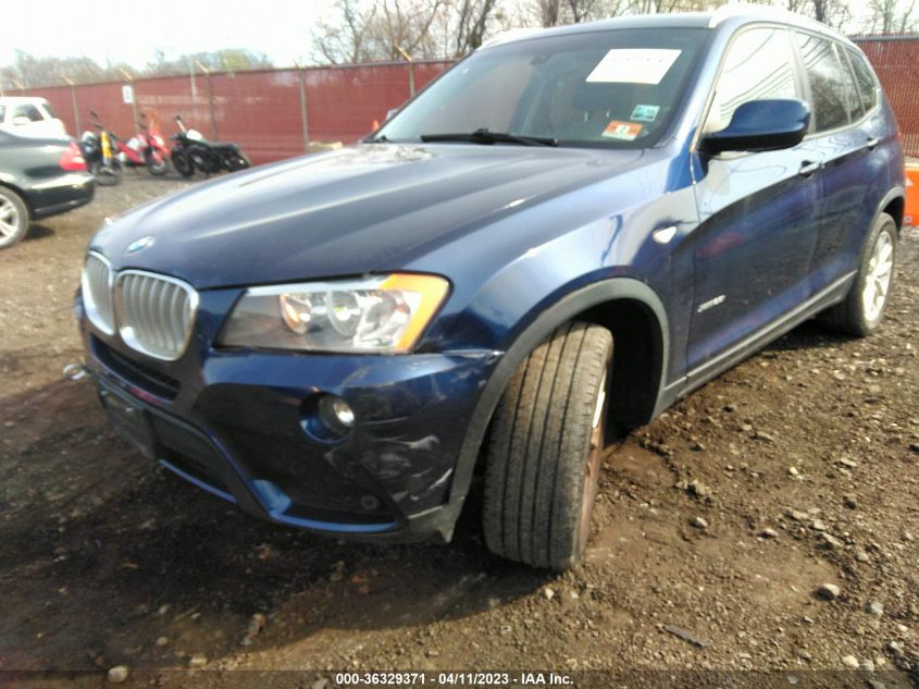 2013 BMW X3 XDRIVE28I - 5UXWX9C56D0A24991