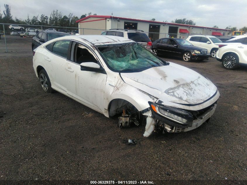2020 HONDA INSIGHT EX - 19XZE4F59LE008905