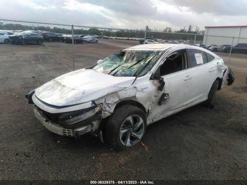 2020 HONDA INSIGHT EX - 19XZE4F59LE008905