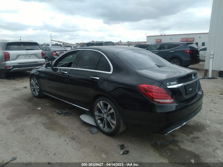 2015 MERCEDES-BENZ C-CLASS C 300 - 55SWF4JB4FU066530