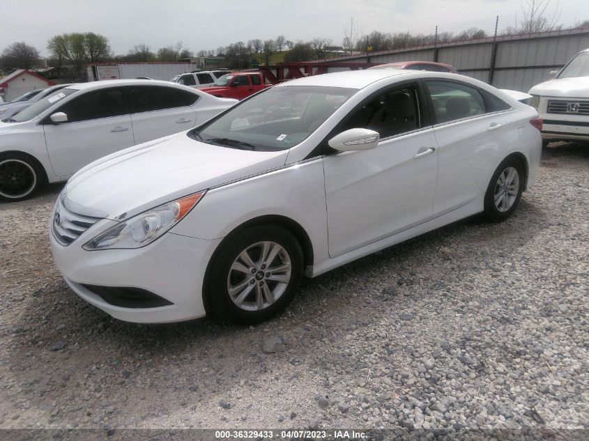 2014 HYUNDAI SONATA GLS - 5NPEB4AC3EH926354