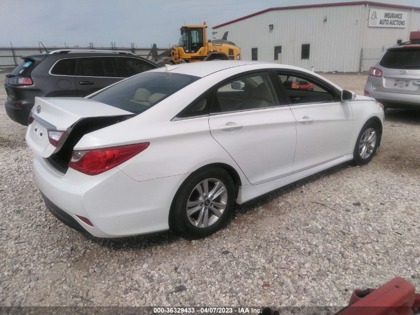 2014 HYUNDAI SONATA GLS - 5NPEB4AC3EH926354