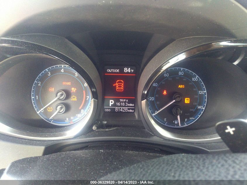 2015 TOYOTA COROLLA L/LE/S/S PLUS/LE PLUS - 2T1BURHE7FC431791