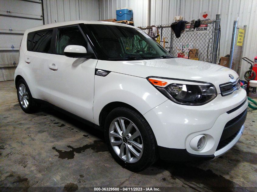 Lot #2534662573 2018 KIA SOUL + salvage car