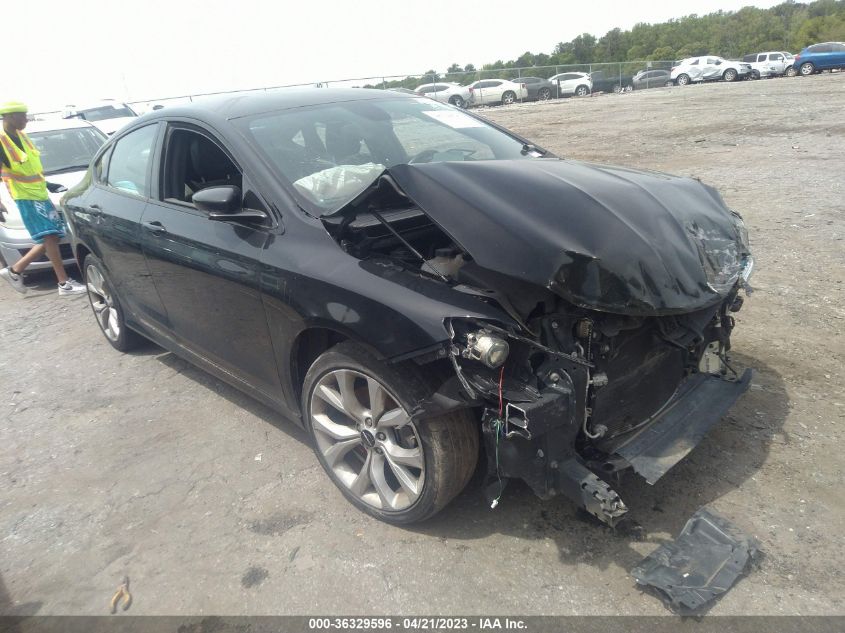2015 CHRYSLER 200 S - 1C3CCCBG0FN572525