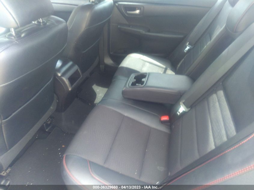 2017 TOYOTA CAMRY XLE/SE/LE/XSE - 4T1BF1FK6HU774758