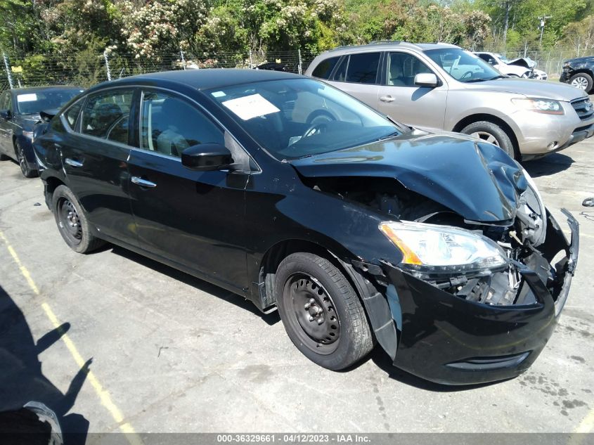 2015 NISSAN SENTRA SV - 3N1AB7AP6FY257345