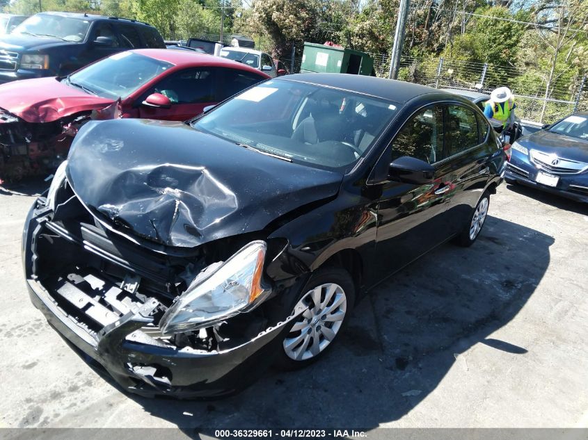 2015 NISSAN SENTRA SV - 3N1AB7AP6FY257345