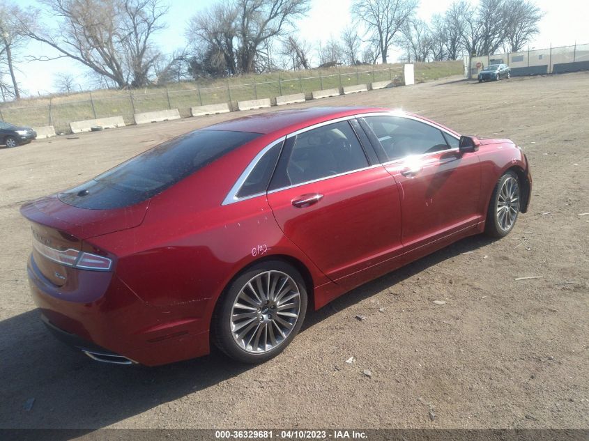 2014 LINCOLN MKZ - 3LN6L2JK4ER813082