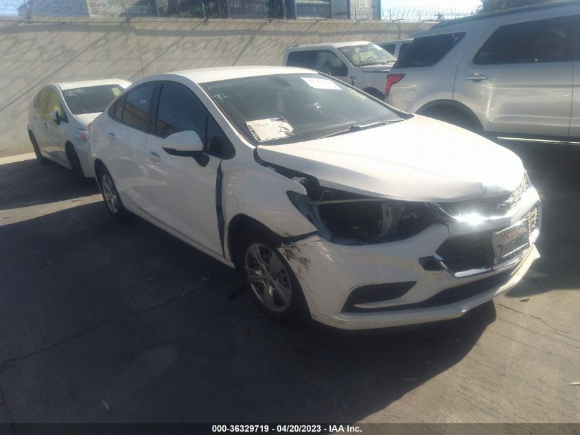 2016 CHEVROLET CRUZE LS - 1G1BC5SM7G7305311
