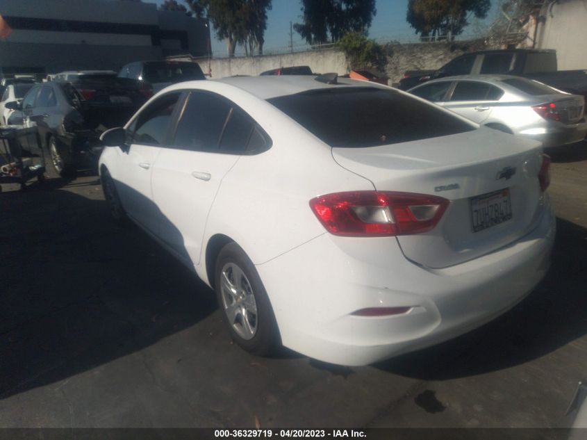 2016 CHEVROLET CRUZE LS - 1G1BC5SM7G7305311
