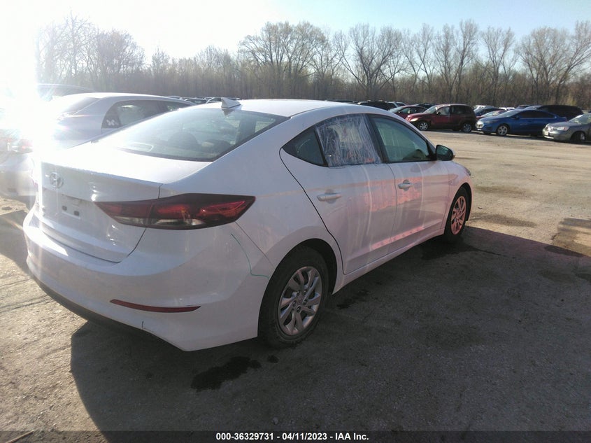 VIN 5NPD74LF3HH210207 2017 HYUNDAI ELANTRA SE